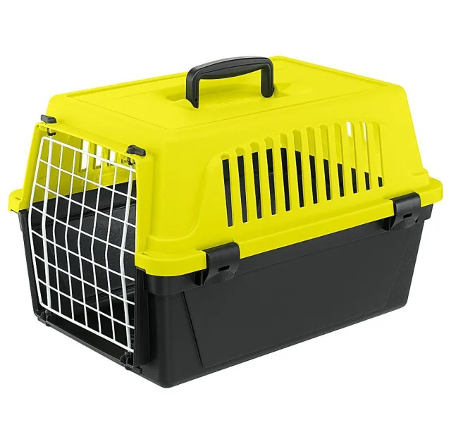 Переноска Ferplast Carrier Atlas 20 Neon для кошек и собак, 52×37×32 см