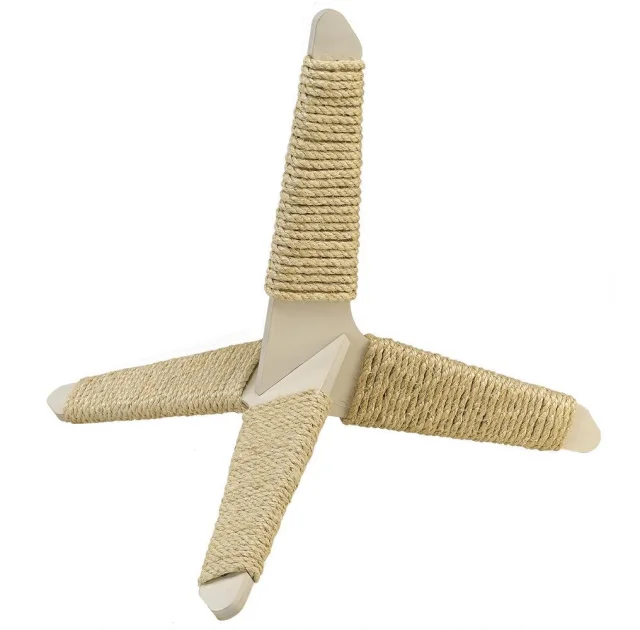 Ferplast Cat Scratcher Tripod кігтеточка для котів з дерева і сизалю, 54x48x45 см