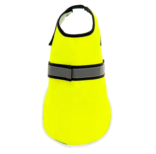 Світиться жилет-попона Ferplast Radius 50 Large Coat LED для собак, водонепроникний, жовта, 50 см
