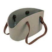 Сумка-переноска Ferplast With-Me Bag Small Rock для мелких собак до 8 кг, серая, 35×14×22 см
