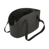 Сумка-переноска Ferplast With-Me Bag Small Black для мелких собак до 8 кг, чёрная, 35×14×22 см