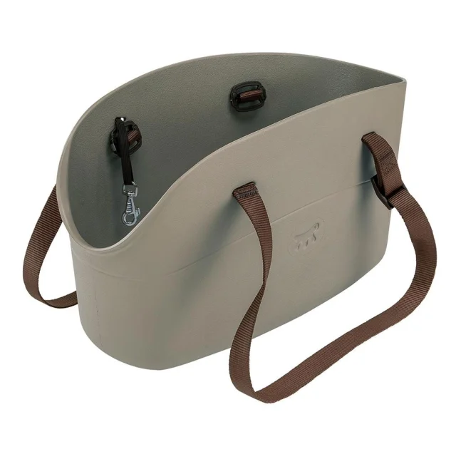 Сумка-переноска Ferplast With-Me Bag Rock для мелких собак до 8 кг, серая, 43.5×21.5×27 см