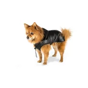 Плащ-дождевик Ferplast Trench Black TG 28 для собак, черный, 28 см