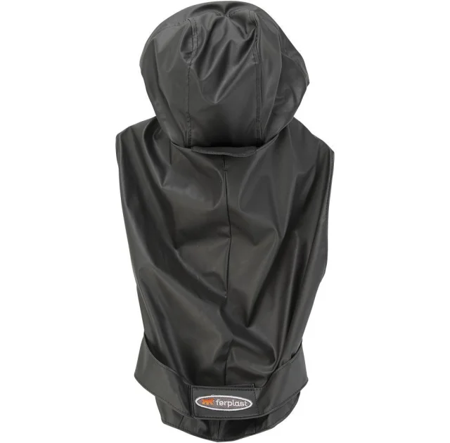 Плащ-дождевик Ferplast Trench Black TG 65 для собак, черный, 65 см