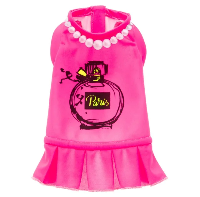 Платье Ferplast Paris TG Dress для собак, размер S, розовое, 21 см