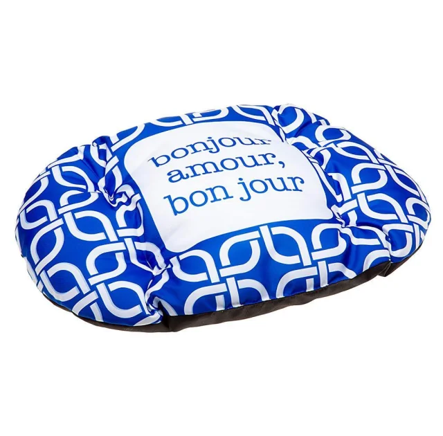 Подушка из синтетической ткани Ferplast Relax 55/4 Bonjour для кошек и собак, 55×36 см