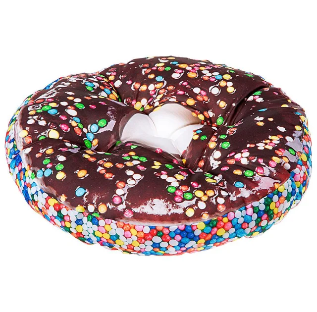 Подушка в виде пончика Ferplast Choko Donut для кошек и собак, 55 см