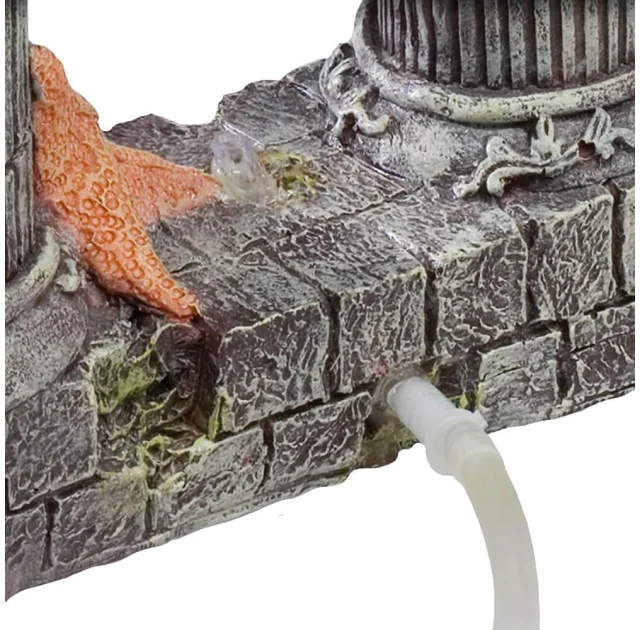 Декорация из полиуретана Ferplast BLU 9127 Column with Angle для соединения с компрессором Airfizz