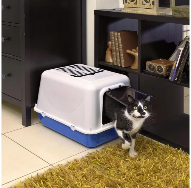 Туалет для котів Ferplast Clear Cat 20 закритий