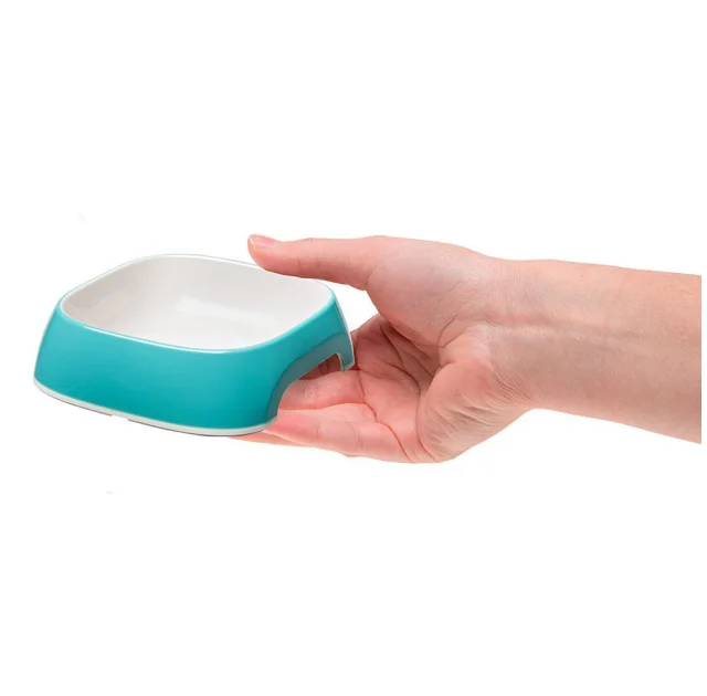 Ferplast Glam Extra Small Light Blue Bowl пластиковая миска для собак и кошек голубая, 200 мл