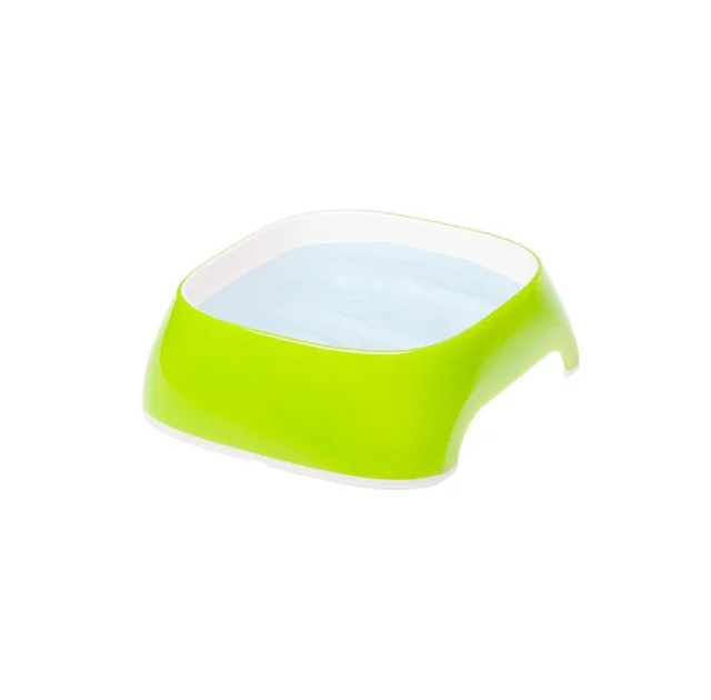 Ferplast Glam Extra Small Acid Green Bowl пластиковая миска для собак и кошек зеленая, 200 мл