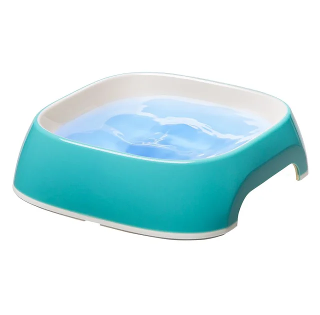 Ferplast Glam Medium Light Blue Bowl пластиковая миска для собак и кошек голубая, 750 мл