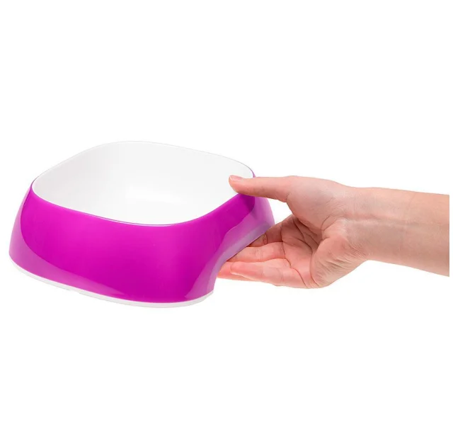 Ferplast Glam Medium Violet Bowl пластиковая миска для собак и кошек фиолетовая, 750 мл