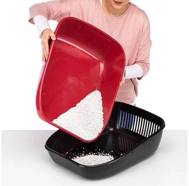 Закритий туалет Ferplast Toilet Home Magix для кішок з системою просіювання, 45,5x55,5x41 см