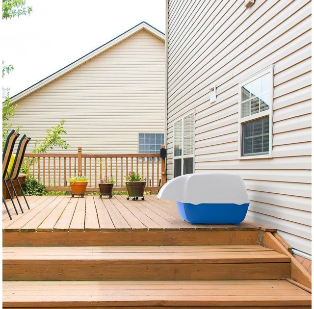 Туалет для використання на вулиці Ferplast Toilet Home Cosmic Outdoor для кішок, 43,5x73,5x41 см