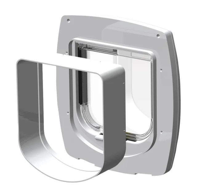 Ferplast Swing 3/5 Extension White модульный расширительный туннель для дверей Swing белый, 16,3x5x18,4 см