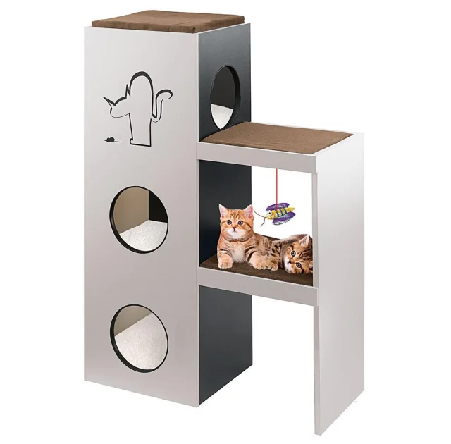 Ferplast Cat Tree Napoleon ігровий комплекс для котів, 40x78.5x115 см