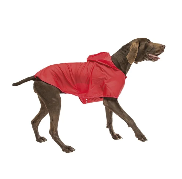 Плащ-дождевик Ferplast Sailor Red TG 28 для собак, красный, 28 см