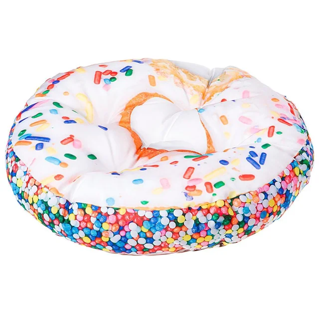 Подушка в виде пончика Ferplast Choko Donut для кошек и собак, 55 см