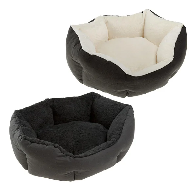 М'який лежак Ferplast Domino Deluxe 50 для котів і собак, 55×45×26 см