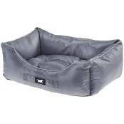 М'який диван Ferplast Jazzy 60 Bedding Grey для собак, сірий, 66×50×20 см
