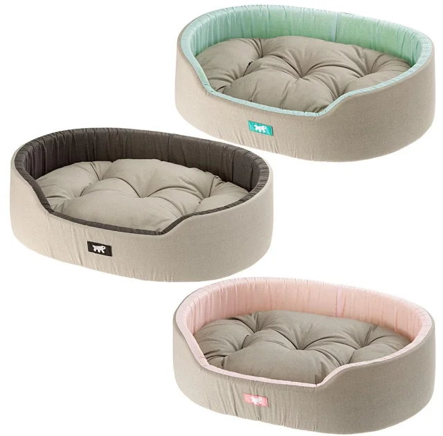 Лежак Ferplast Dandy C 95 Colour для котів і собак, бавовна, 95×60×23 см