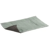 Двухгранная бархатная подстилка Ferplast Baron 95 Blanket Green-Grey для кошек и собак, 95×60 см