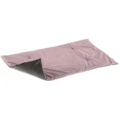 Двухгранная бархатная подстилка Ferplast Baron 95 Blanket Purple-Grey для кошек и собак, 95×60 см