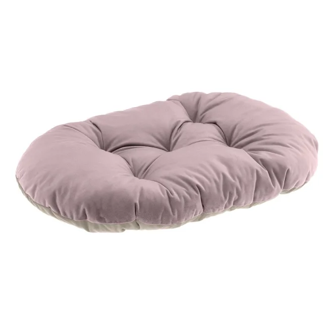 Мягкая подушка Ferplast Prince 55/4 Cushion Purple-Beige для собак и кошек, 55×36 см