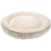 Матрас Ferplast Lagoon 50 Green Dogbed из экологически чистого меха для собак и кошек, 50×11 см