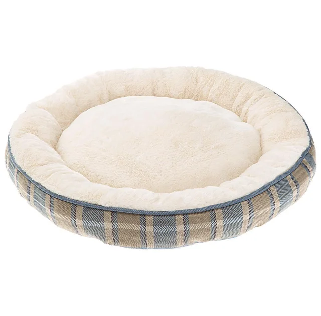 Матрас Ferplast Lagoon 50 Blue Dogbed из экологически чистого меха для собак и кошек, 50×11 см