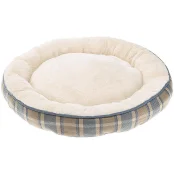 Матрас Ferplast Lagoon 60 Blue Dogbed из экологически чистого меха для собак и кошек, 60×12 см