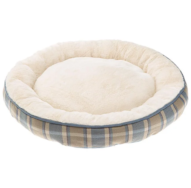 Матрас Ferplast Lagoon 60 Blue Dogbed из экологически чистого меха для собак и кошек, 60×12 см