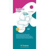 Гігієнічні пакети FPI 5366 Hygienic Bags для котячих туалетів, 56x52 см