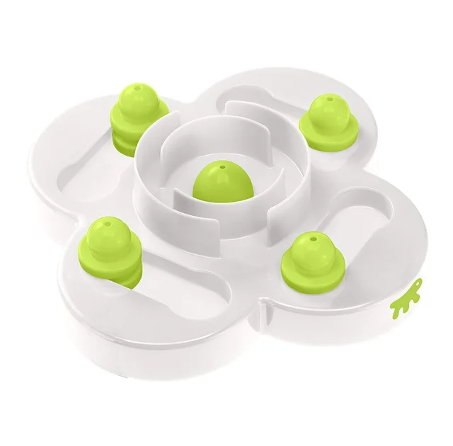 Игрушка Poker Toy For Cat для кошек и собак с местами для сухого корма, 35x35x8 см