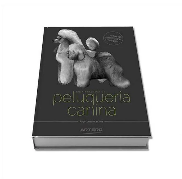 Книга Artero Practical guide dog grooming іспанською мовою.