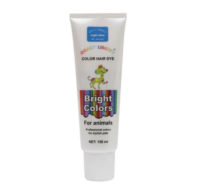 Фарба для вовни Crazy Liberty Color Hair Dye 150 мл. Light Blue.