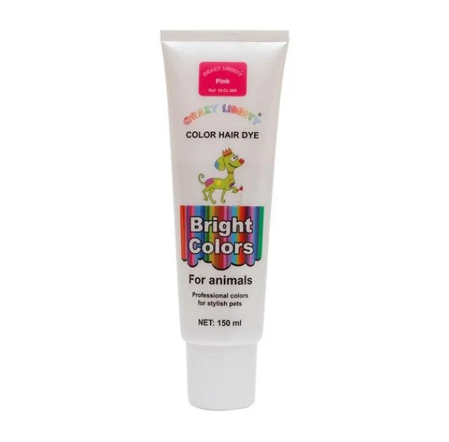Краска для шерсти Crazy Liberty Color Hair Dye 150 мл. Pink.