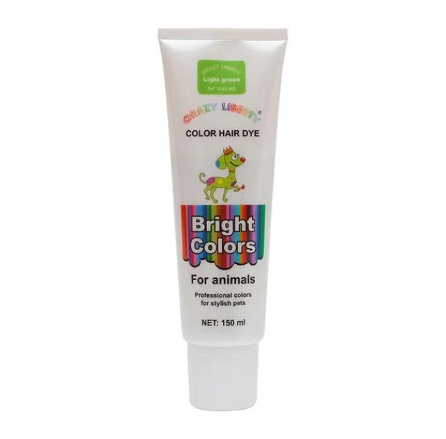 Фарба для вовни Crazy Liberty Color Hair Dye 150 мл. Light Green.