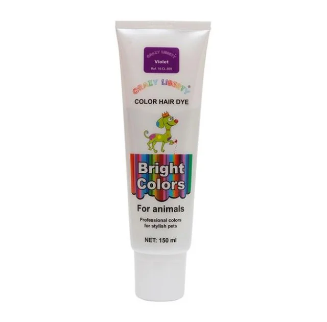Фарба для вовни Crazy Liberty Color Hair Dye 150 мл. Violet.