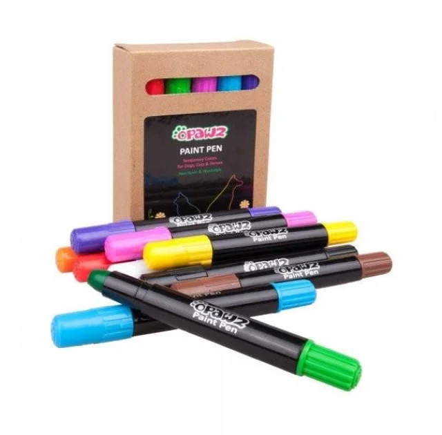 Восковые мелки для шерсти цветные Opawz Paint Pen 10 шт