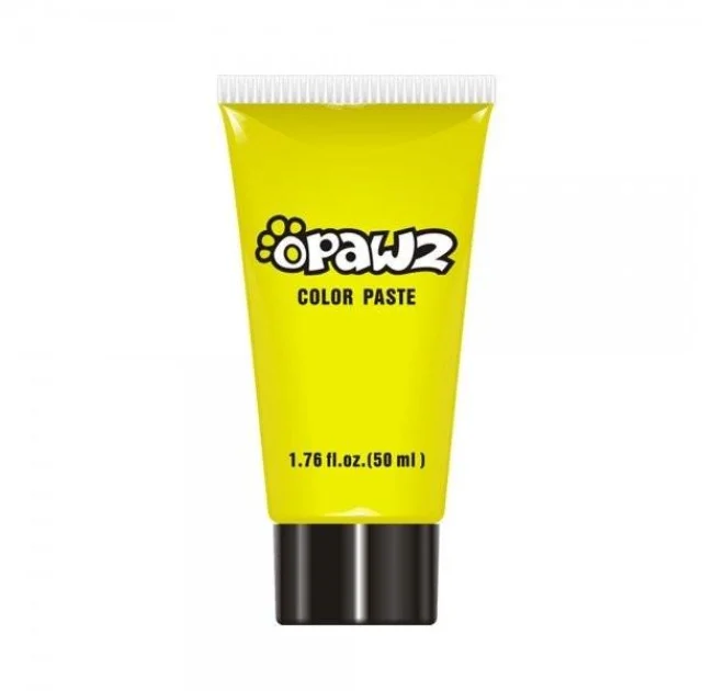 Цветная паста для шерсти Opawz Color Paste Yellow 52 мл