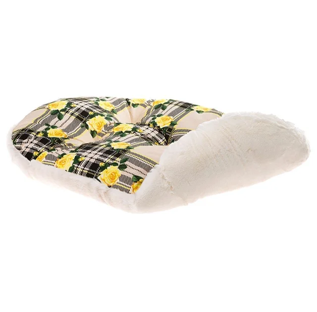 Подушка-подстилка Ferplast Relax 45/2 Rose для кошек и собак, из хлопка, 43×30 см