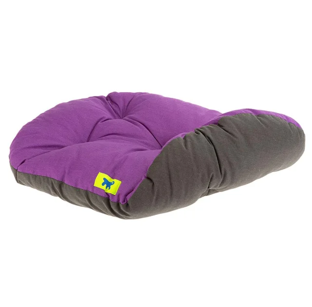 Подушка-підстилка Ferplast Relax 89/10 Purple-Blue-Red для котів і собак, 85×55 см