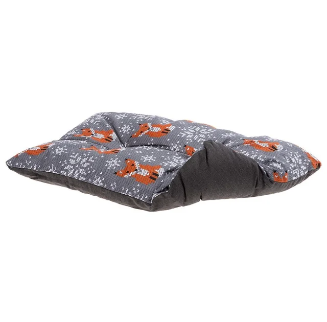 Лежак Ferplast Coccolo 60 Teddy-Fox для собак і котів, 66×50×20 см