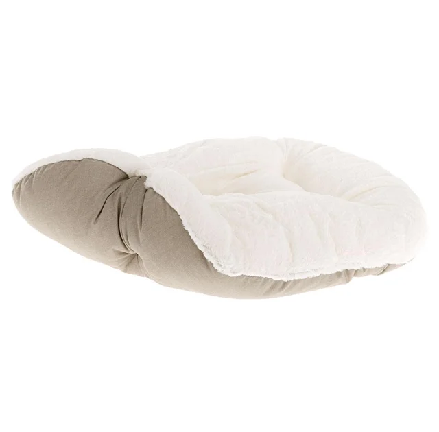 Лежак Ferplast Dandy F 45 для собак і котів, з штучним хутром, 45×35×13 см