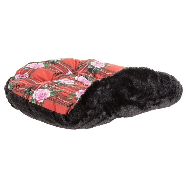 М'який лежак Ferplast Dandy 80 Rose для собак і котів, 80×55×20 см