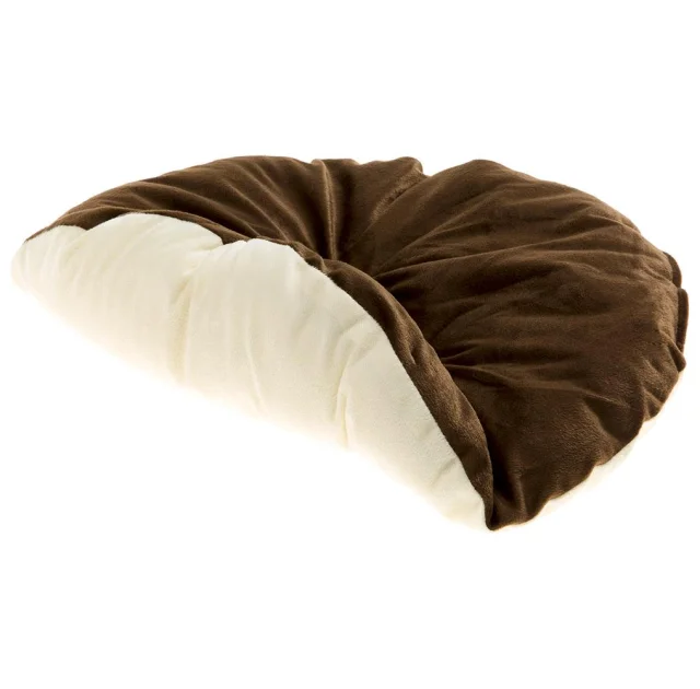 Кровать с двухсторонней подушкой Ferplast Maja Beige Dogbed для кошек и собак, 45×15 см