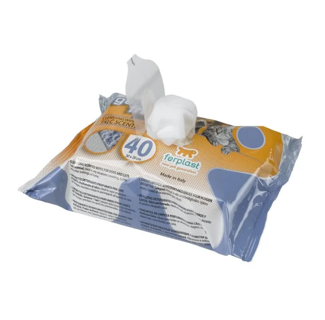 Genico Fresh 15 Dogs & Cats очищающие салфетки для собак и кошек, 13x20 см