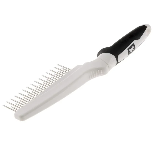 Ferplast GRO 5757 Premium гребінець для підшерстя з обертовими зубами, 21x5,7x2,4 см